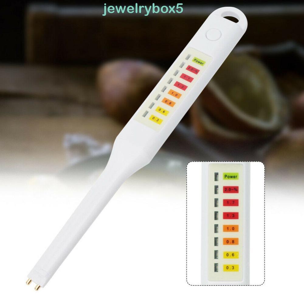 Jewelrybox5 เครื่องวัดความเค็มปากกา LED เครื่องวัดเกลืออิเล็กทรอนิกส์เครื่องวิเคราะห์เกลือเครื่องวัดความเค็มอาหาร Salinometer เกลือความเข้มข้นเมตร ราคา ถูกที่สุด ดีลบีเคเค