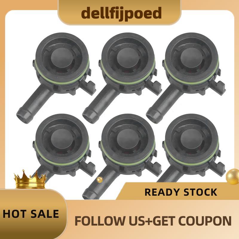 delfijpoed6 ชิ้น PVC วาล์วตรวจสอบวาล์วไอเสียวาล์วที่นั่ง 04E 103 175 04E103175 ไอเสียเปลี่ยนชิ้นส่วน