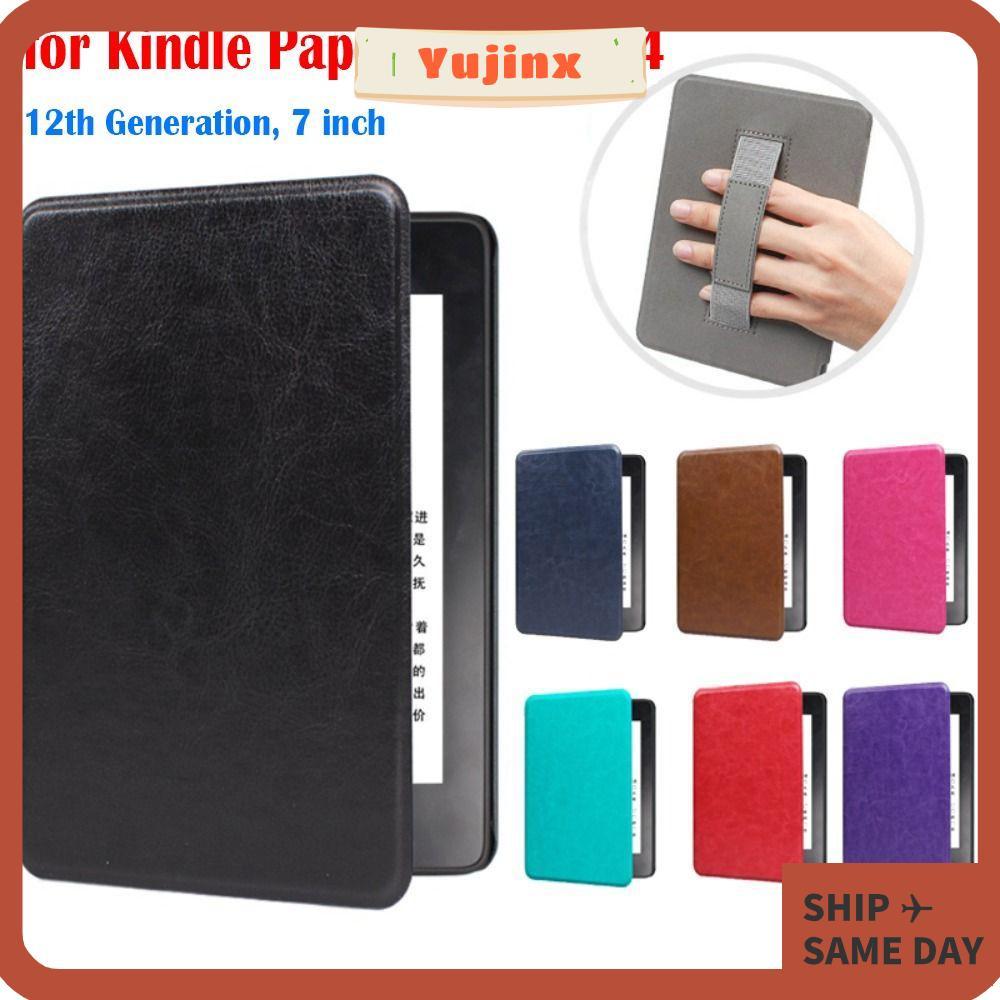 YUJINX Colorsoft ป้องกัน, หนัง Auto Sleep/Wake eReader Cover, คุณภาพสูงสายคล้องมือ Slim SA569P KPW6 