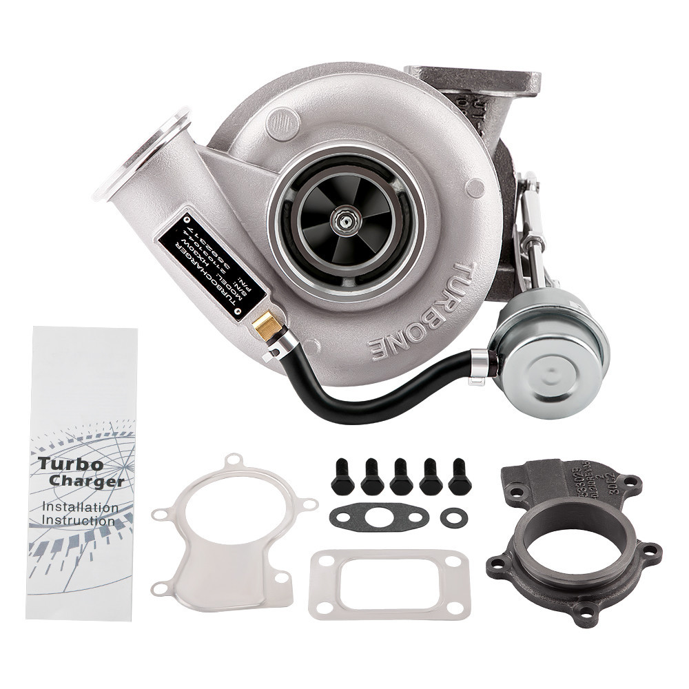 Maxpeedngrods Turbo Charger Hx30w สําหรับ Cummins 4BTA 3.9L ดีเซล 4 กระบอก 1998-2003 3592317