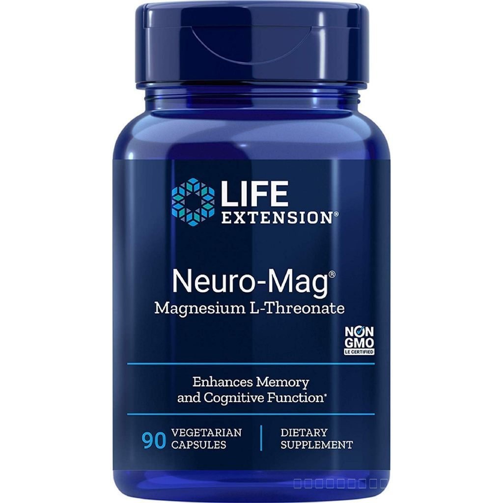 LifeExtensionNeuro-magL-threonateD ผลิตภัณฑ์,90Count(Packof2)Capsules Z34R