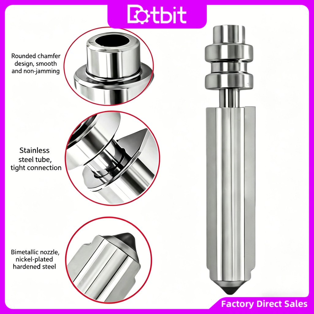 สําหรับ Anycubic Kobra X 0.4 มม. Heatbreak KX ชิ้นเดียว Hotend Bimetal หัวฉีด 3D เครื่องพิมพ์อุปกรณ์เสริม