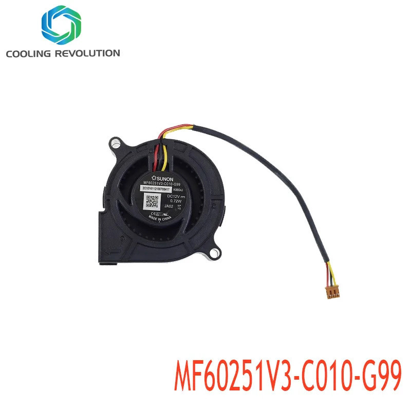 COOLING FAN MF60251V3-C010-G99 DC12V 0.72W 3 สาย