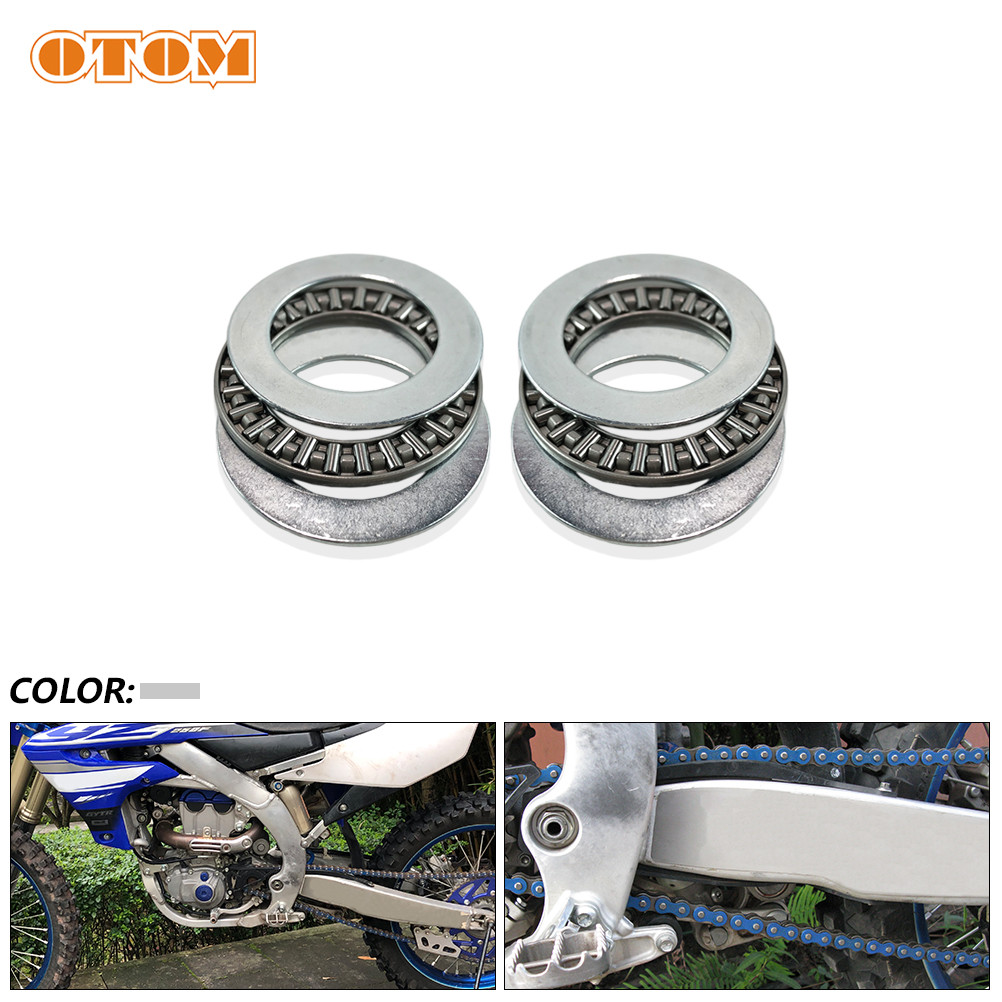 OT OTOM 6 Pcs/Lot Thrust Needle Roller Bearing 93342-22217-00 For YAMAHA YZ125 YZ250F YZ450FX WR400F