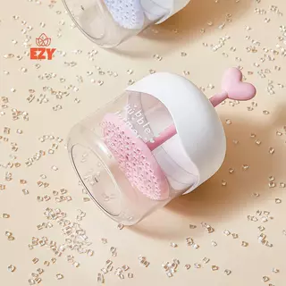 EZY แบบพกพา Face Cleanser อาบน้ําแชมพูเจลโฟม Maker Bubble Press Foamer อุปกรณ์ทําความสะอาดฟองถ้วย Make Up Removal เครื่องมือใหม่