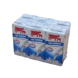 [สินค้าส่งด่วน] ไทยเดนมาร์ค นมยูเอชที รสจืด 180 มล. แพ็ค 6 THAI DENMARK UHT PLAIN 180 ML. PACK 6
