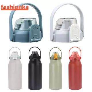 FASHIONKA 1 ชิ้นขวดฝาปิด, Therms Splash Proof ถ้วยหมวก,ทนทานพร้อมที่จับขวดอุปกรณ์เสริม Tumbber ถ้วยฝาปิดสําหรับ 1000/1200/1500/1800ml