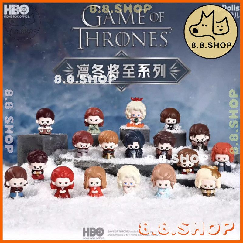 ✨8.8 ร้าน✨[เวอร์ชั่นของแท้] Suplay Game of Thrones Winter Winter Coming Soon Cute Grain Mystery Bag 