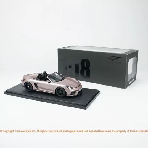 [คลังสินค้าพร้อม ถ้าคุณมีคําถามที่ติดต่อ] GT Spirit 1: 18 Porsche 718 Spyder-