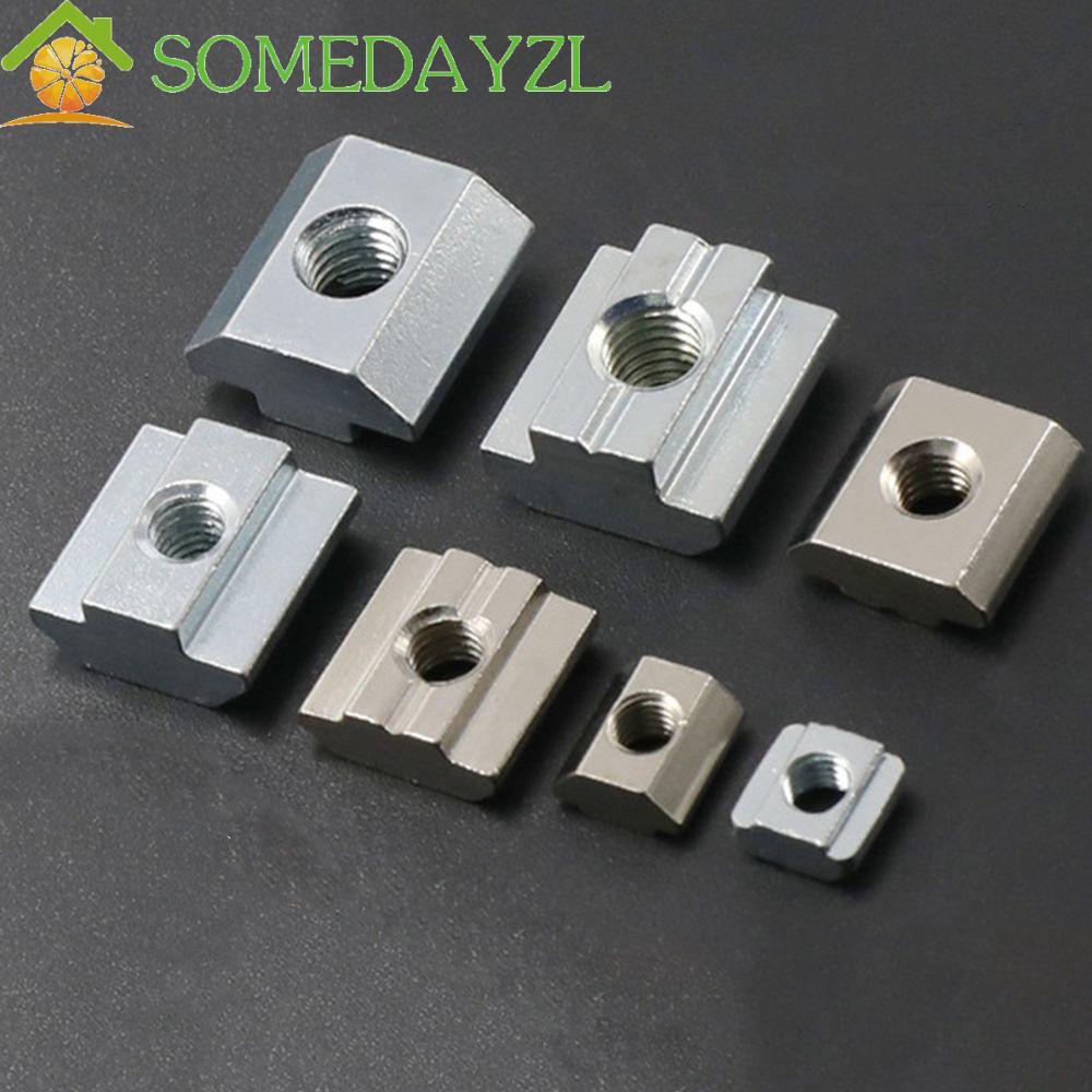 SOMEDAYZL Hammer Nut 20PCS Square T Block 2020 3030 4040 4545 T Slot Nut