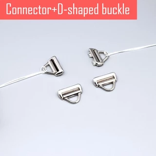 1 คู่ DIY ลูกปัดตัวเชื่อมต่อสําหรับ Huawei Band 11 /11pro 10 9 8 nfc อะแดปเตอร์โลหะ Connector Watchband Linker