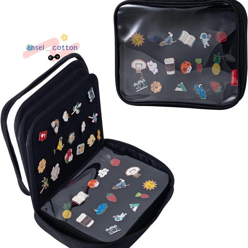 Enamel Pin Display Book Pin Trading Book เข็มกลัด Pin Collector Bag Pin Collection Book