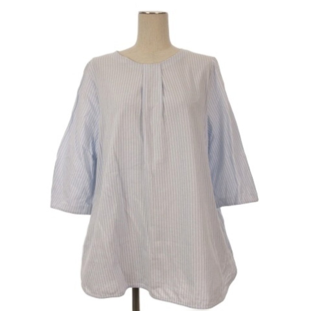 23Ku Sly Blouse Tshirt Jersey stripe blue Direct from Japan Secondhand
