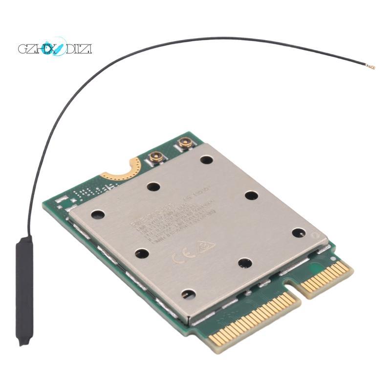GzhxdiiziWifi 7 QCNCM865 M.2 การ์ดเครือข่ายบลูทูธ 5.3 สูงสุด 5.8Gbps Wifi 6E Wlan อะแดปเตอร์สําหรับ 