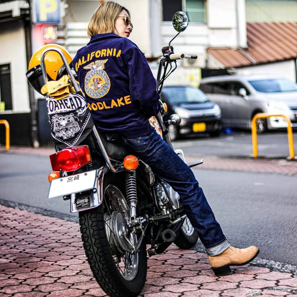 American Retro ffa เสื้อแจ็คเก็ตผู้ชายฤดูใบไม้ผลิฤดูใบไม้ร่วงสไตล์ Street สวมใส่หลวมสบายๆ All-Match 