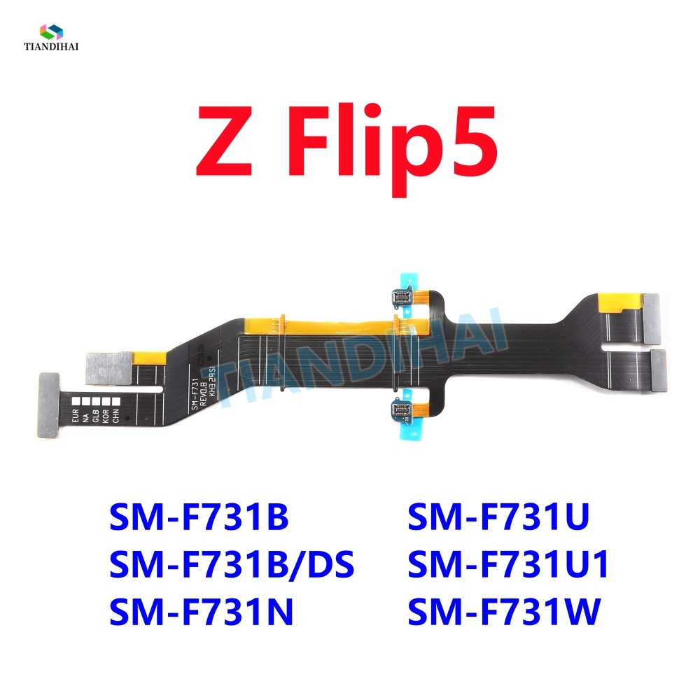 สําหรับ Samsung Galaxy Z Flip5 5G F731B F731B/DS F731U F731U1 F731N F731 เมนบอร์ดหลักเชื่อมต่อ Flex 