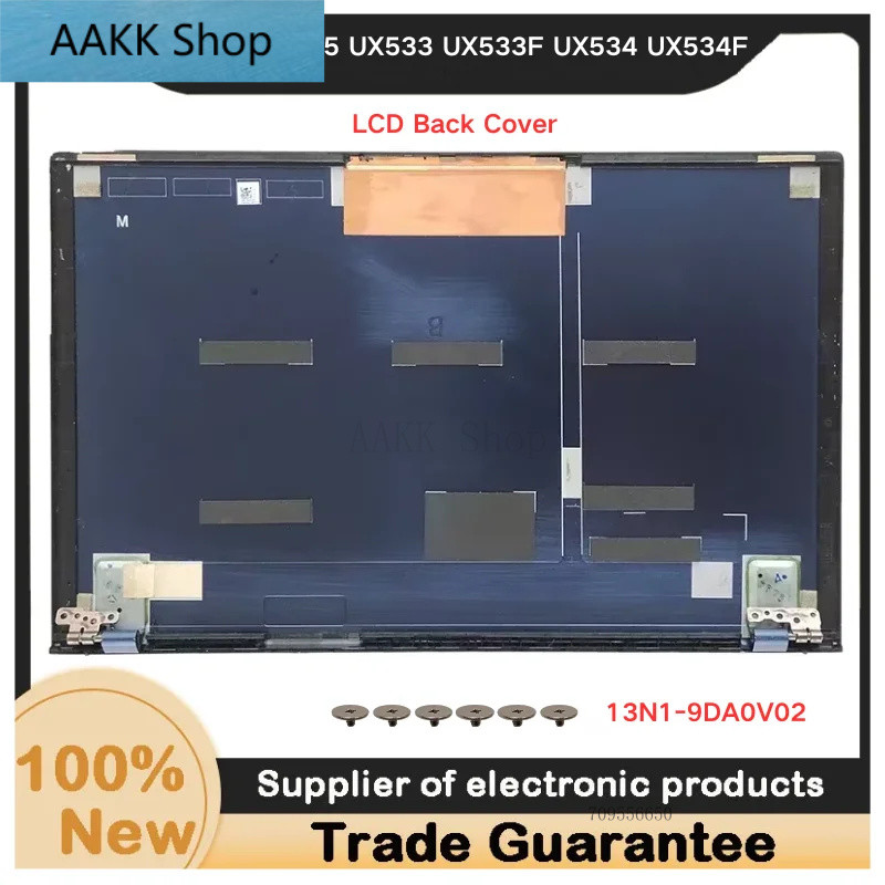 95% ใหม่สําหรับ ZenBook 15 UX533 UX533F UX534 UX534F แล็ปท็อปโลหะกรณี LCD ปกหลัง 13N1-9DA0V02 AAKK S