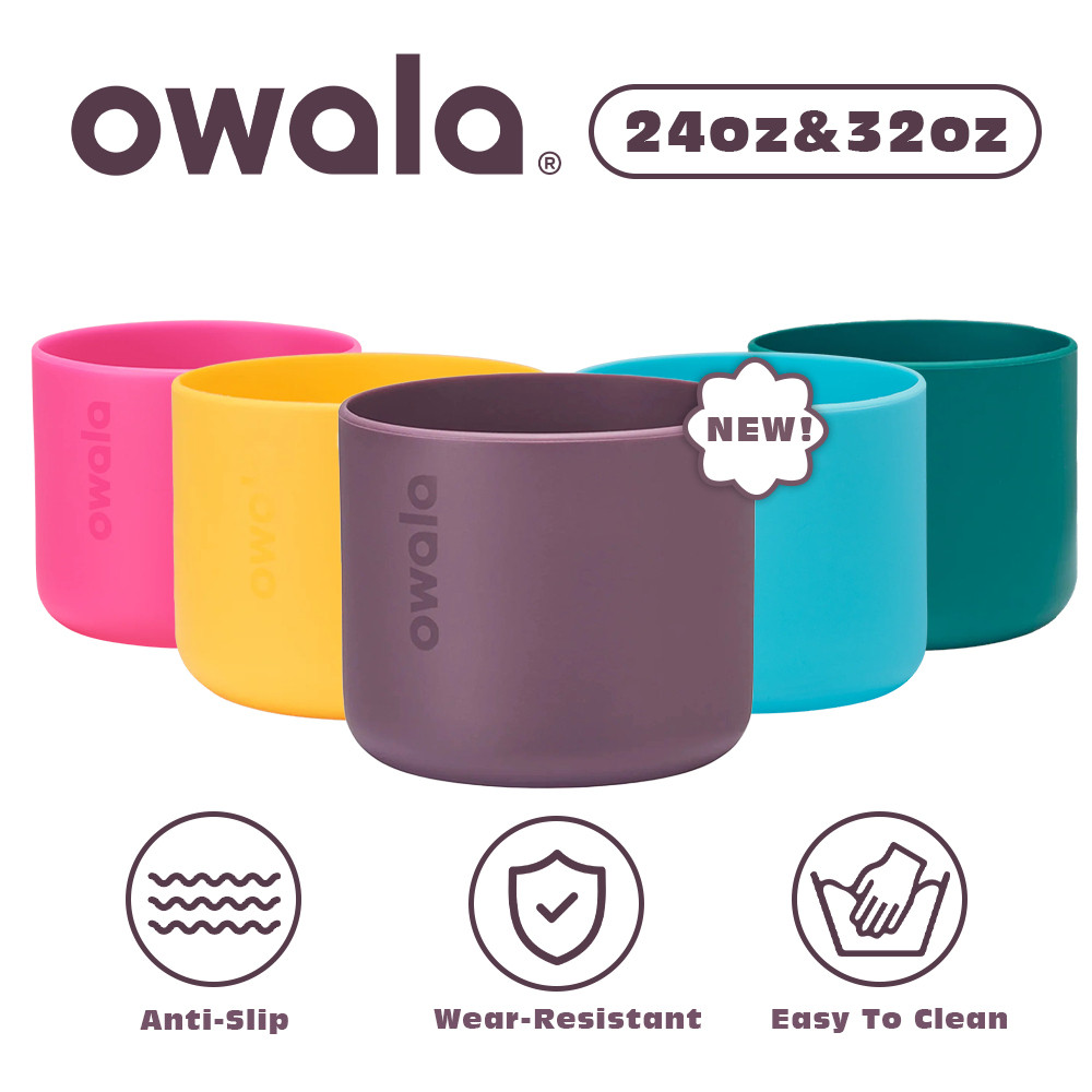Owala ซิลิโคน Boot สําหรับ Owala FreeSip 24oz / 32oz Owala ขวดน้ํารองเท้า / Tumbler ขวดน้ํา Protector