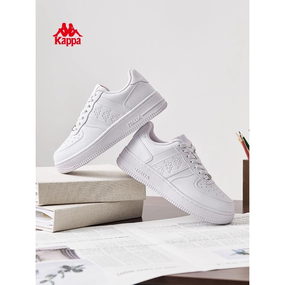 Kappa Kappa รองเท้าผู้ชายรองเท้าสีขาวผู้ชาย 2026 ฤดูร้อนใหม่รองเท้าผ้าใบ Low-Top อินเทรนด์ All-Match