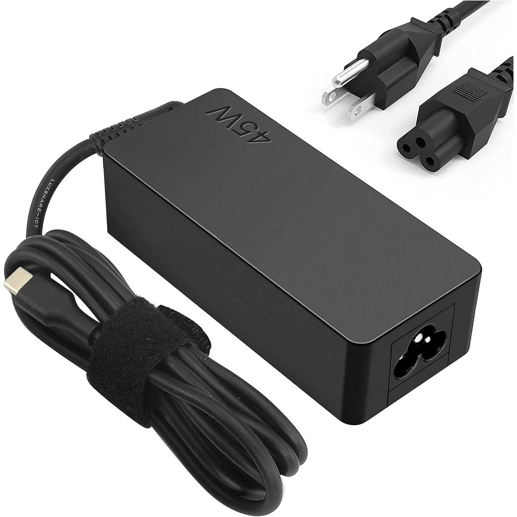 45W USB C Charger สําหรับ Lenovo Chromebook 100e 300e 500e C330 S330 C340 S340, Chromebook 3100 5190