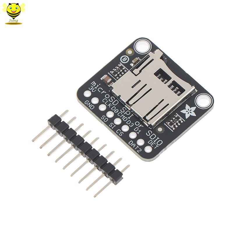 [Jiang] 4682 Adafruit Micro SD SPI หรือ SDIO การ์ด Breakout Moudle สาขาบอร์ด 3V เท่านั้น TH