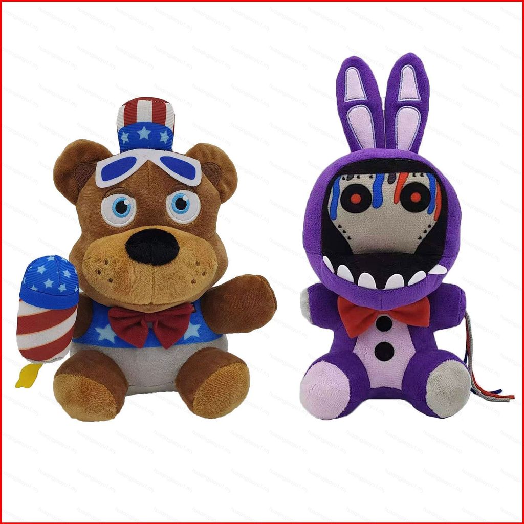 HQ FNAF Withered Bonnie Freddy ตุ๊กตาตุ๊กตาของขวัญเด็กตกแต่งบ้านตุ๊กตาของเล่นสําหรับเด็กคอลเลกชันเกม