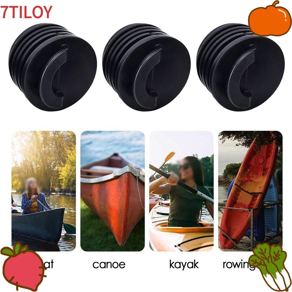 อุปกรณ์เรือยอร์คและเรือน้ำ 4PCS ยาง สำหรับScupper hole plug ขนาด3/4 ซม.