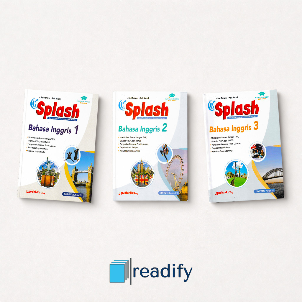 Splash English Class 7 8 9 SMP/MTs Yudhistira หลักสูตรอิสระล่าสุด