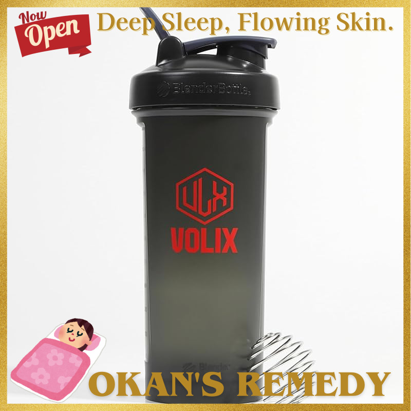 VOLIX Blender Bottle Shaker Bottle BlenderBottle Classic V2 45oz (1300ml) Large Capacity [Official I