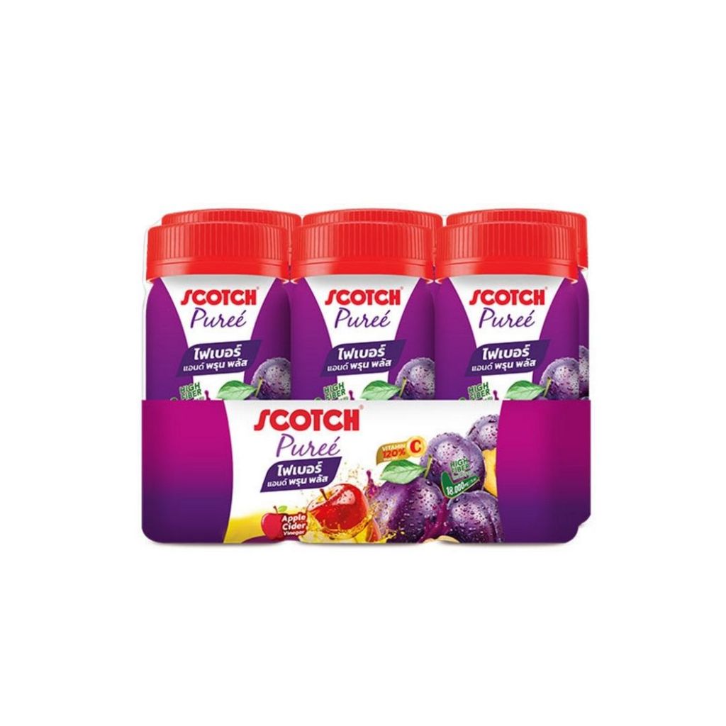 สก๊อต เพียวเร่ ไฟเบอร์พรุนพลัส(Scotch Puree Fiber Prune Plus Essence 75ml.)