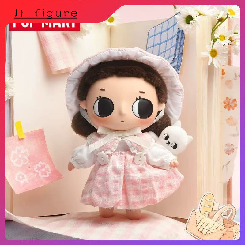 ของแท้ POPMART Nyota Little Instant Series ตุ๊กตาผ้ากํามะหยี่กล่องลึกลับของเล่นตกแต่งของขวัญ