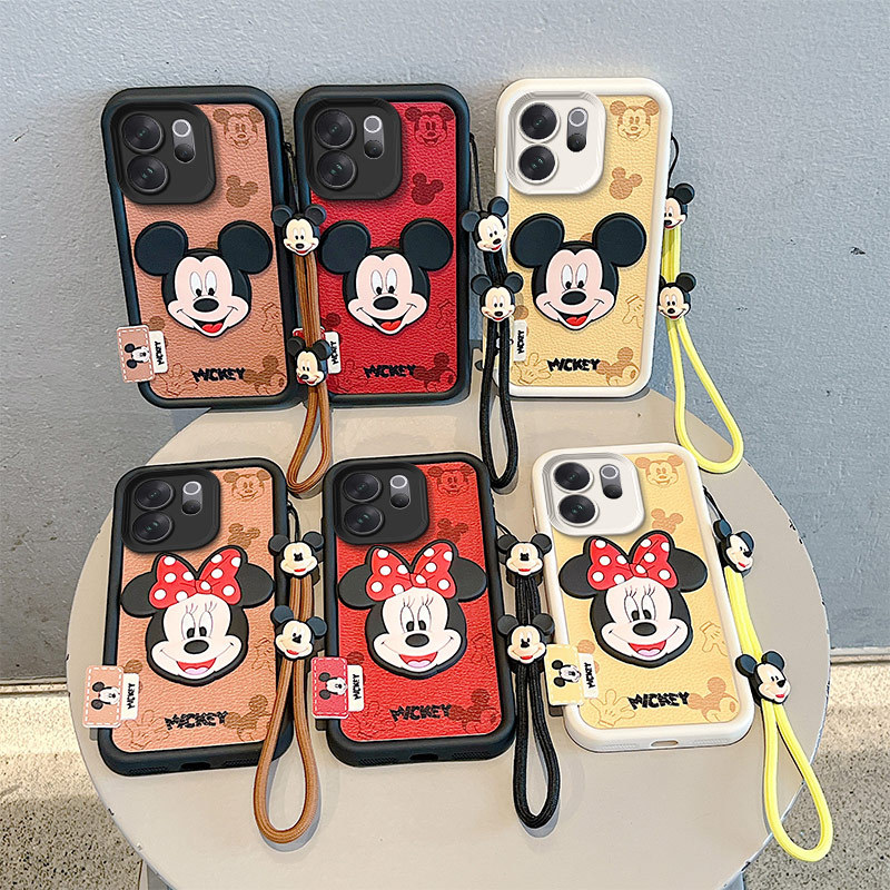 เคส VIVO V70 น่ารัก Micke Mouse Veneering เคสโทรศัพท์ซิลิโคนอ่อนนุ่ม