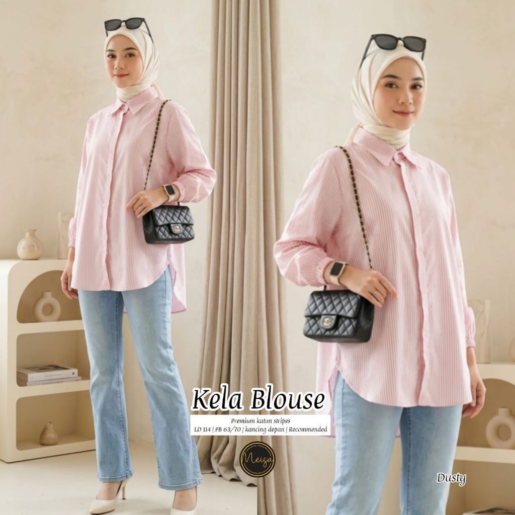 2804 KELA BLOUSE by MeiSa // NOVIISTUFF