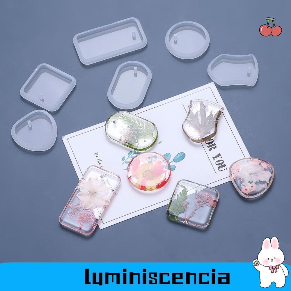 LUMINESCIA ซิลิโคน Mould ประณีต DIY Craft Epoxy Handmade สร้อยคอพวงกุญแจ