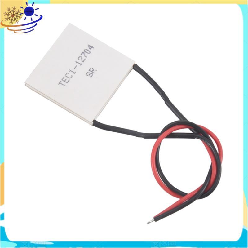 [Xenia] TEC1-12704 เทอร์โมอิเล็กทริกคูลเลอร์ Peltier 30mmx30mm TEC1 12704 องค์ประกอบโมดูล 12V4A Cool
