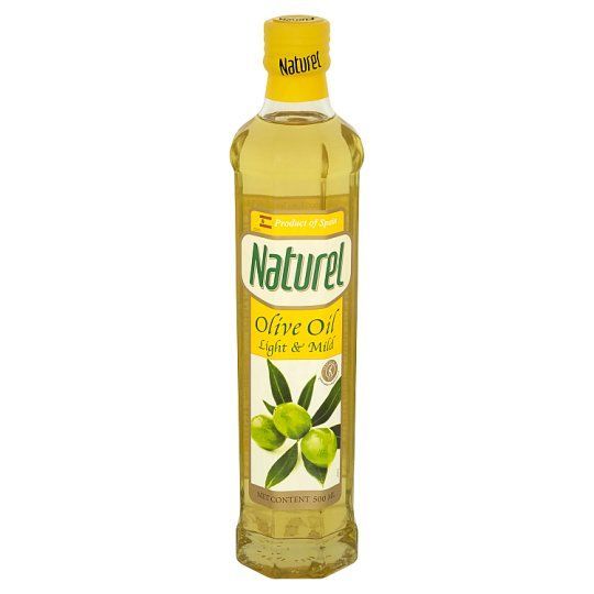 [สินค้าส่งด่วน] เนเชอเรลน้ำมันมะกอกผ่านกรรมวิธี 500มล. NATUREL LIGHT AND MILD OLIVE OIL 500ML.