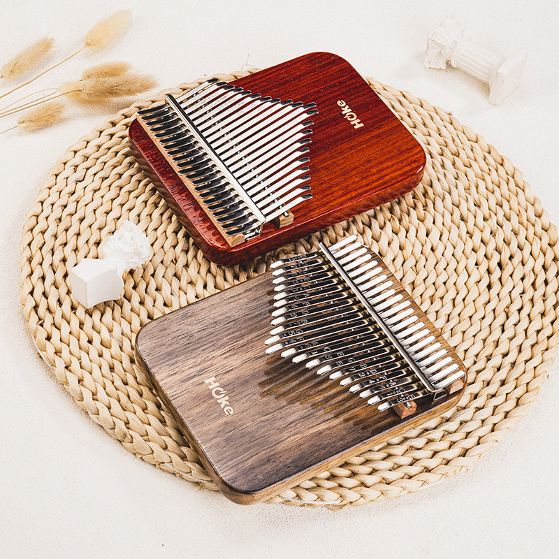 [คลังสินค้าพร้อม ขายร้อน] hoke Thumb Piano Kalimba 17-Tone 21-Tone Kalimba Finger Piano Girl Beginne