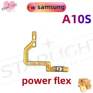 ปุ่มปรับระดับเสียงพลังงาน flex สําหรับ Samsung galaxy A10S ON OFF ปุ่มสวิตช์สายริบบิ้น
