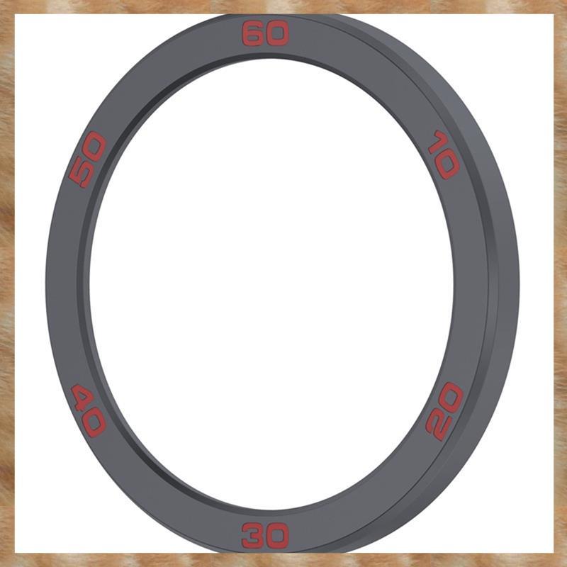 [KYG] Metal Bezel Ring Protector Watch Case Strap Cover Tempered Glass Film Metal Watch Bezel for CM