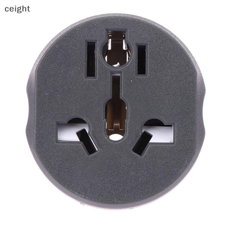 [ceight] Universal Travel Adapter 2Pin 4.8mm FR AU US UK to EU Euro Korea Plug Converter TH