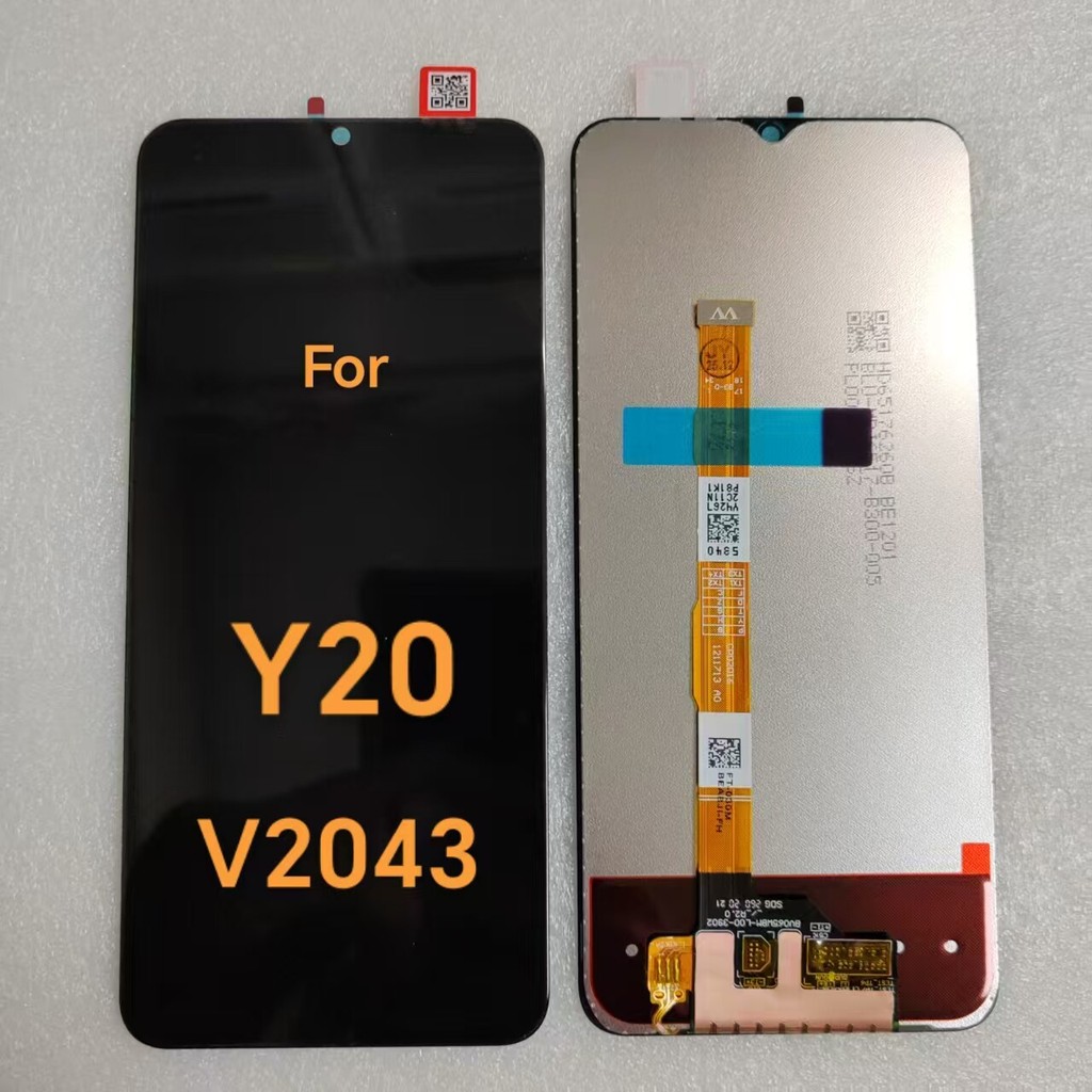 เหมาะสําหรับ VIVO Y20 4G รุ่นต่างประเทศ V2043 จอแสดงผล LCD หน้าจอที่เขียนด้วยลายมือชุดหน้าจอสัมผัส