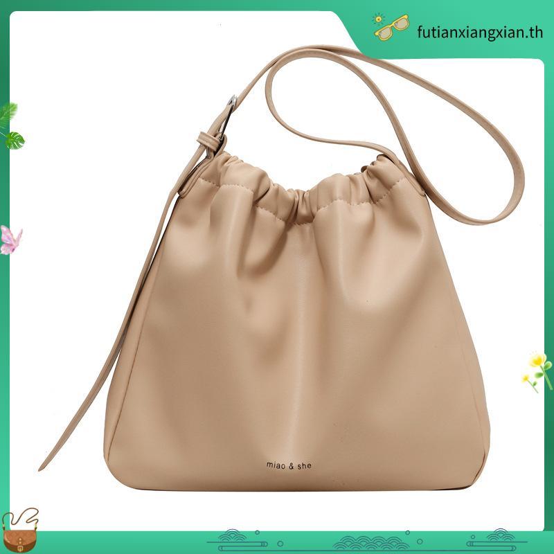 O-owinkk bag กระเป๋าสะพายไหล่ผู้หญิงความจุขนาดใหญ่ที่เรียบง่ายและทันสมัย