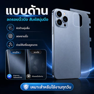 iFilm TPU ฟิล์มหลัง ไฮโดรเจล ใส ด้าน For iphone16 pro max 16plus 15 promax 14 iphone13 11 17promax 17Air 17 Pro ไอโฟน
