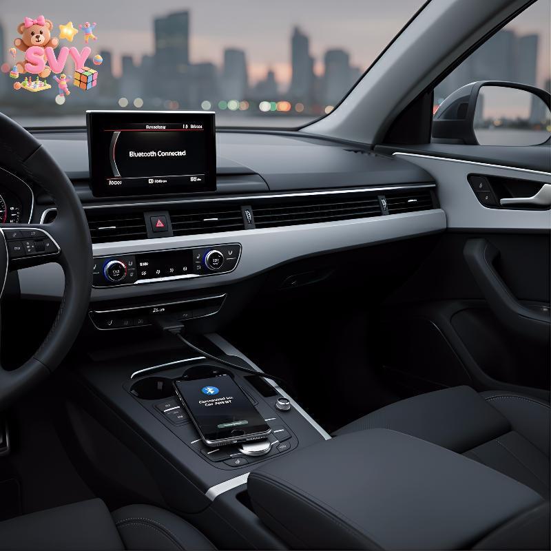 [SVY] อะแดปเตอร์ Aux ไร้สาย 1 ชิ้นสําหรับ Audi MMI 3G/MDI A3 A4 A6L A8L Q5 Q7