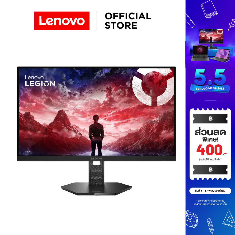 Lenovo Legion 27U-10 (67D1GAC1TH)Monitor 27" INCH 4K 160HZ/ FHD 320HZ IPS Pivot