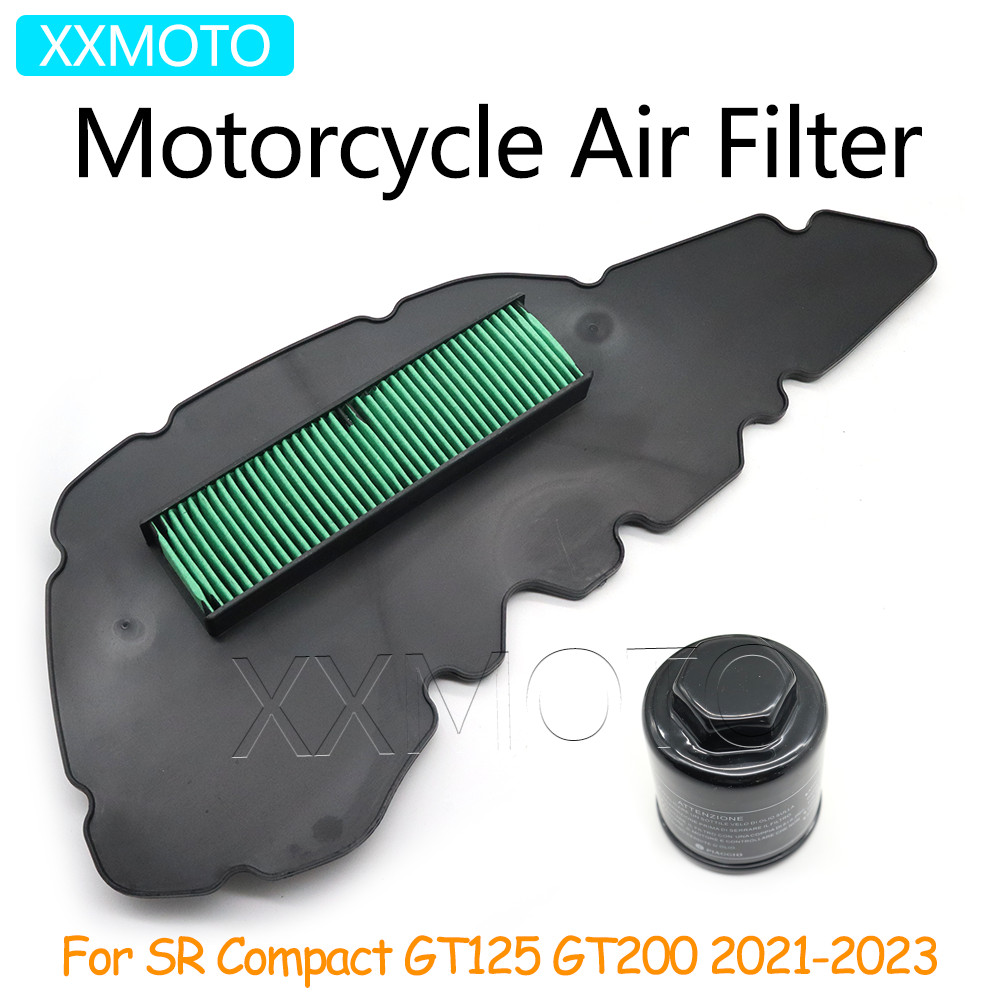 สําหรับAprilia SR Compact GT125 GT200 GT 125 200 2021 2022 2023 รถจักรยานยนต์กรองอากาศกรองน้ํามันทํา