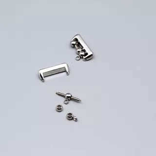 1 คู่ DIY ลูกปัดตัวเชื่อมต่อสําหรับ Huawei Band 11 /11pro 10 9 8 nfc อะแดปเตอร์โลหะ Connector Watchband Linker