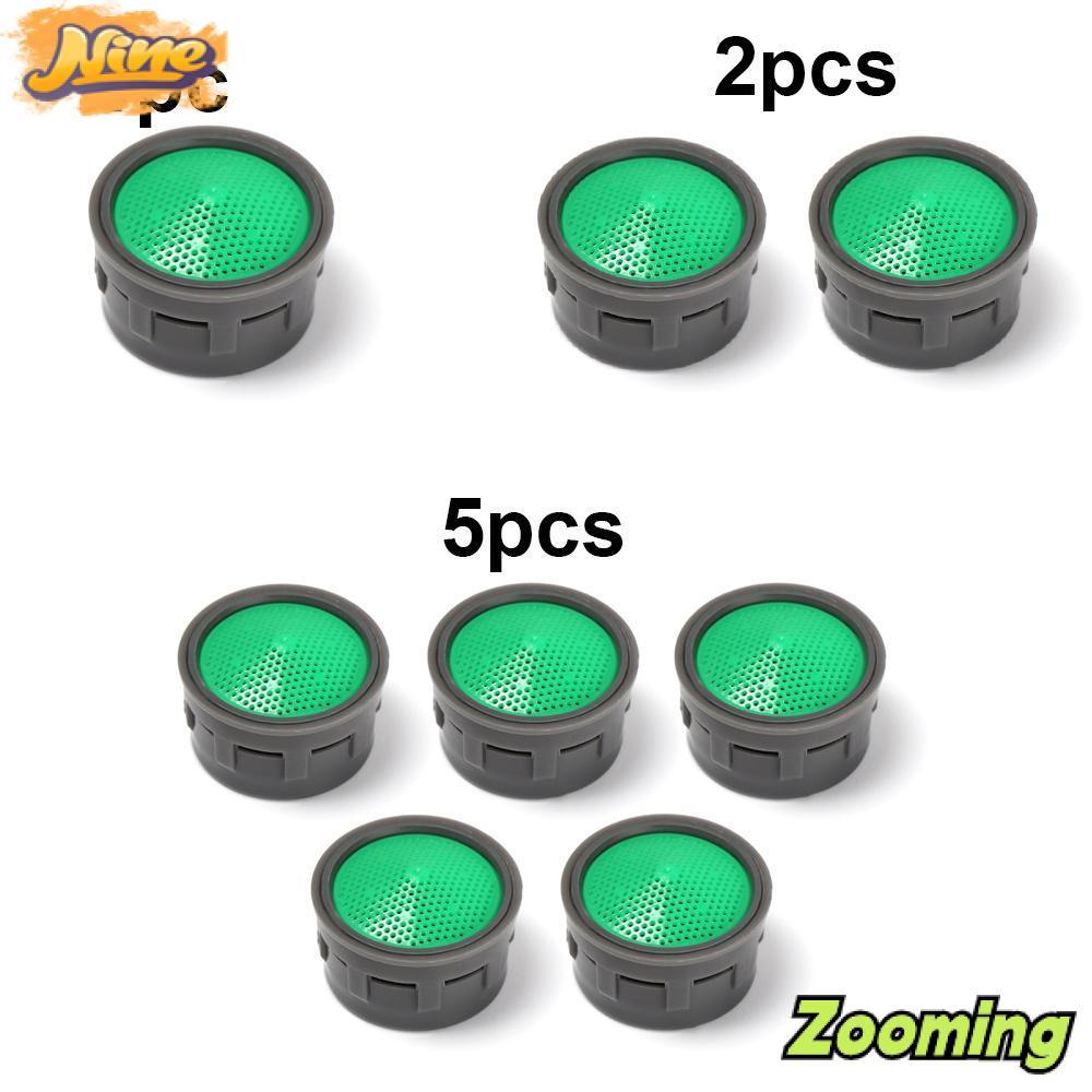 ZOOMING 1/2/5 ชิ้นอะแดปเตอร์ประหยัดน้ํากรองอะไหล่ Bubbler แกนด้านในด้ายหญิง