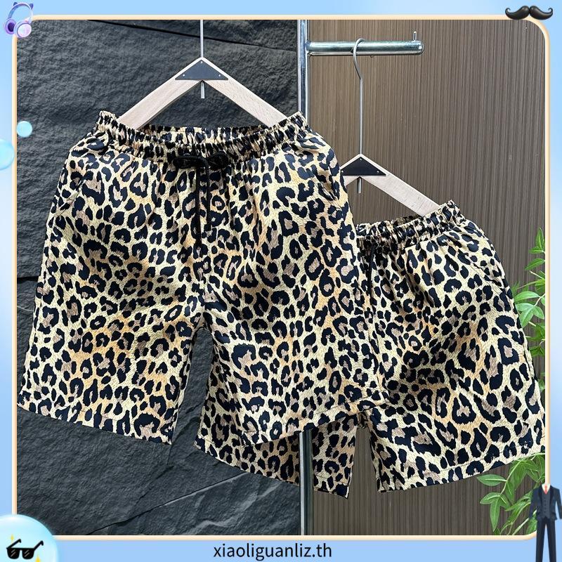 Cool Rocker : กางเกงขาสั้น ลายเสือ (Leopard Shorts)