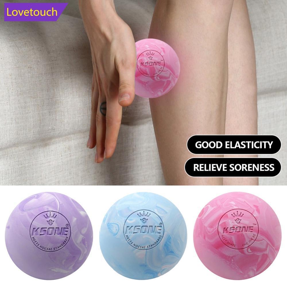 LOVETOUCH มินิโยคะนวด Ball Fascia Ball กล้ามเนื้อผ่อนคลาย Ball ลูกบอลยางผสมสีไหล่คอขากล้ามเนื้อ Reco
